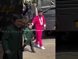 #abdurozik #rahulvaidya Spotted At #laughterchefsseason2 Set For Shoot #bollywood #entertainment