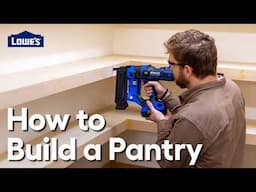 How to Build a Pantry | A Step-by-Step Guide