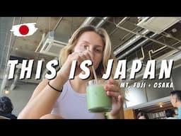 Japan Travel Vlog | Mt. Fuji Views & Osaka Adventures | Girls Trip