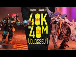 Astra Militarum versus Tyranids in a Best of 3, all in one episode! King of the Colosseum New Season