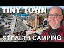 Tiny Town Stealth Camping in Minivan Camper • 4200 "Likes" Thank you!