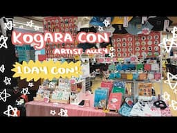 My first 1 day con... Kogara con Artist Alley 2025! 🫡