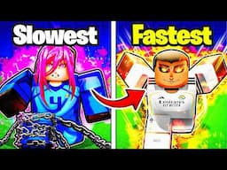 Slowest To FASTEST Styles in Blue Lock Rivals MASTER CLASS Update (Roblox)