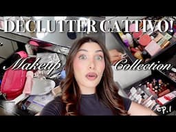 DECLUTTERING MAKEUP COLLECTION 🗑️💄 CATTIVISSIMO 🤯| MelissaTani