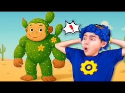 🤣 Screaming Italian Monkey Invades the Zoo | Funny Kids Song 🎶