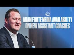 NEWS | Adam Foote On New Assistant Coaches