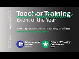 🎤 Call for Speakers – Future of Training Conference 2025