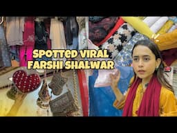 ‘Shocked’ to see the variety 😱🛍️ // spotted farshi shalwar, designer potli bags, and much more!