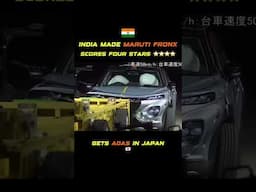🇮🇳 Maruti Fronx Scores Four⭐️⭐️⭐️⭐️ In Japan NCAP Crash Test.