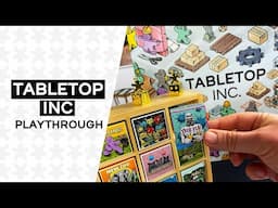 Tabletop Inc 2-Player Playthrough (Includes the Golden Pear and Crowdfunding Expansions)