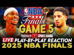 🔴OKC THUNDER vs INDIANA PACERS - NBA FINALS GAME 5 │ 2025 NBA Play-By-Play Reaction & Scoreboard