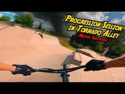 NEW BMX TRICKS IN THE MIDDLE OF TORNADO ALLEY!