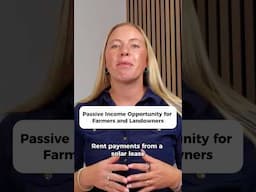 What are the Financial Benefits of #SolarFarms for #Landowners?#solarfarmingbusiness #solarlandlease