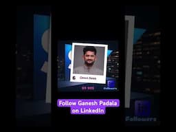 Top 10 SAP Professionals with most followers in LinkedIn #ganeshsapscm #ganeshpadala #linkedin