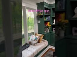 A glimpse into my home office! #homeoffice #homeofficesetup #homeofficetour #homeofficeideas