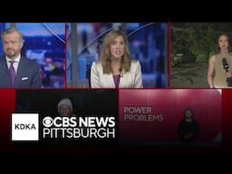 Storm cleanup underway after severe weather knocks out power for thousands of people in Pittsburgh a