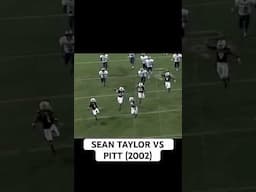 Sean Taylor was an ELITE athlete #cfb #collegefootball