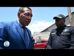 Prime Minister Dr Andrew Holness speaks on the impact of Gang Warfare