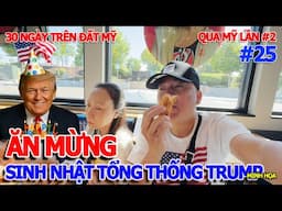 THƯỢNG THỌ 80TUỔI TỔNG THỐNG TRUMP - ĂN ĐẶC SẢN XỨ CỜ HOA ỨC GÀ CHIÊN & SANDWICH NƯỚNG RAISING CANES