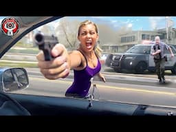 BRUTAL Moments When Karen And Road Rager Gets INSTANT KARMA Caught On Camera!