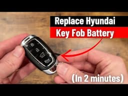 Dead Hyundai Key Fob? Fix it in 2 Minutes!