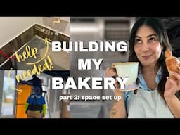 I'm building a kitchen for my bakery! VLOG: turning a warehouse space into a bakery kitchen