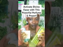 "Unlock supernatural favor Divine Favor Perfume activation! #OpenDoors #FaithAndFavor #GodsGrace"