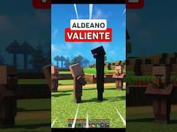 Encontré al Aldeano más VALIENTE del Minecraft!