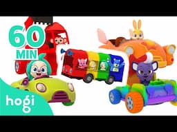 Learn Colors with Vehicles｜Vehicles Song｜Hogi Colors｜Hogi Pinkfong