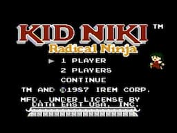 Kid Niki Radical Ninja NES Casual Livestream First Time Playing