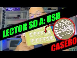 GRABAR PCB CON PAPEL REVISTA  MICRO SD A USB CASERO, PASO 2