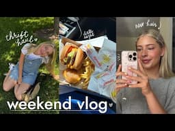 a cozy weekend vlog at home!