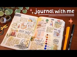 Chatty Journal With Me ✿ Hobonichi Cousin Weekly Spread