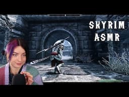 Skyrim ASMR ❄️ Sneaking Around Windhelm ❄️ Ear-to-ear Whispering