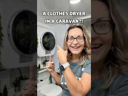 A CLOTHES DRYER IN A CARAVAN?!