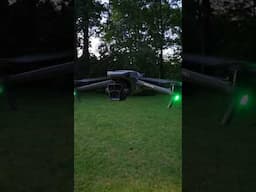 DJI MAVIC 3 Pro starting and landing at night 🔥😎 #shorts #dji #djimavic3pro #drone