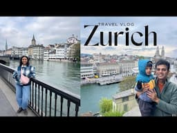 One Day in Zurich (Travel Vlog) - Day 1/9 of our Switzerland Trip