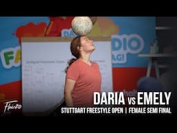 Daria vs Emely - Female Semifinal | Stuttgart Freestyle Open 2025