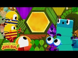 'Count on June Bug' Compilation! | Kids Math Series | @Cyberchase.Official