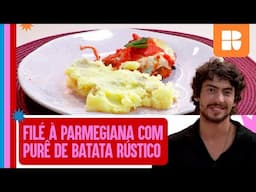 Filé à parmegiana com purê de batata IRRESISTÍVEL do Jaffar Bambirra | Panela Quente | Receitas