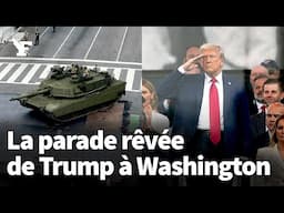 La parade rêvée par Donald Trump prend place à Washington le jour de son anniversaire