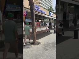 Day trip to Benidorm #spain #americaninspain #benidorm #alicante #benidormvlog #vlog