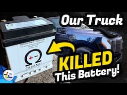 Our Ford F150 Lightning Killed This Ohmmu Battery!