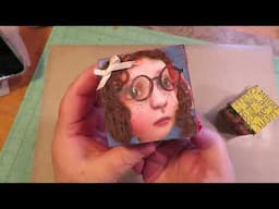 Mixed Media Character Blocks