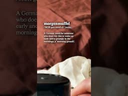 Not a morning person? You might be a morgenmuffel—3 coffees & zero chats until you’re fully awake.🥱