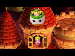 New Super Mario Bros. U Deluxe - 100% Walkthrough Part 14 Gameplay - Peach’s Castle-Castle Complete
