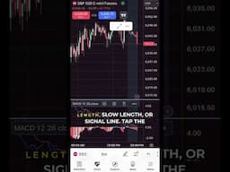 How to Customize MACD Indicator Settings in TradingView Mobile #tradingview #mobiletrading #trading