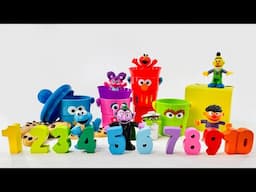 BEST Sesame Street Counting Video! Kids Learn to Count with Elmo & Cookie Monster | Educational Toy