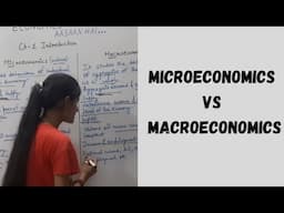 Difference between microeconomics and macroeconomics | Micro Vs Macro | Examples | #microeconomics