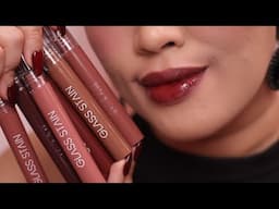 Detail Cosmetics Glass Stain Cafe Collection ☕️ #detailcosmetics #lipstain